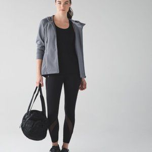 Lululemon Take Ten Hoodie Grey Limited Edition Full Zip